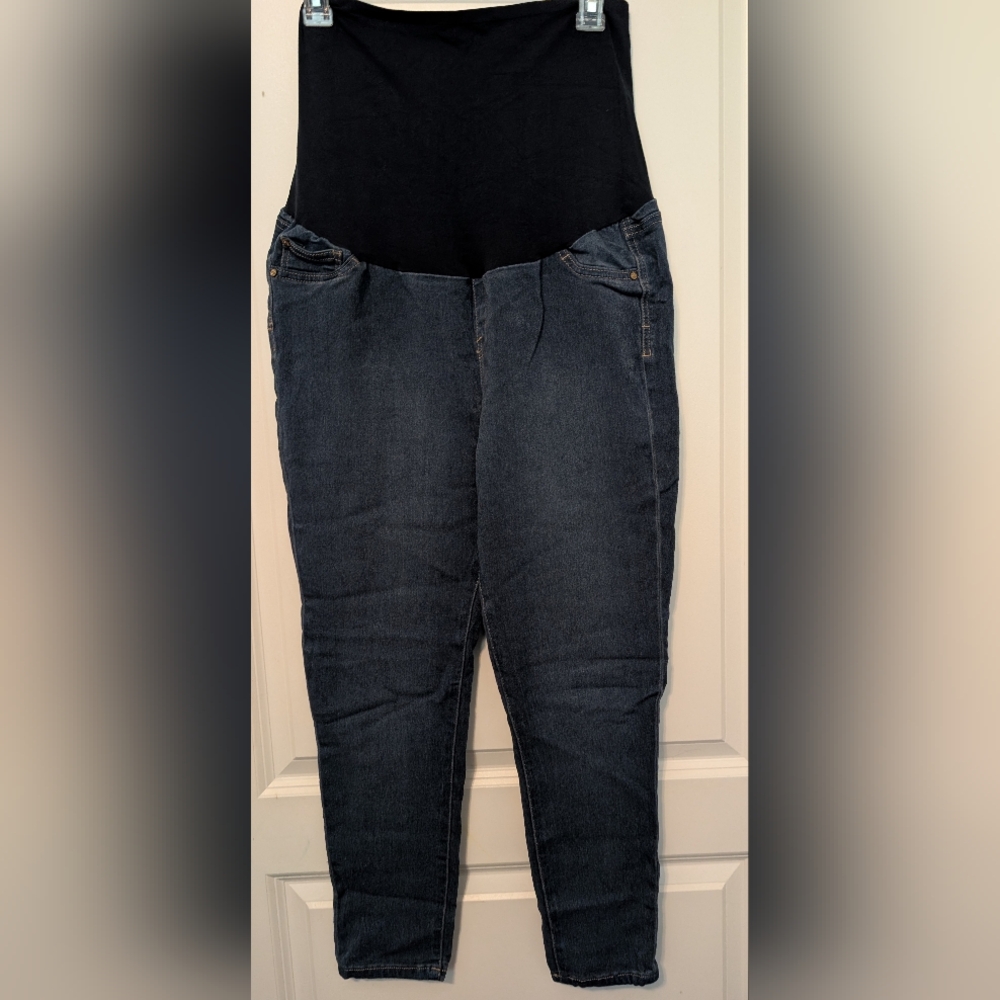 Celebrity Pink Dark Blue Maternity Jeans